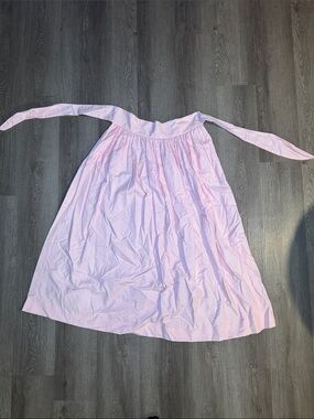 New York & Company Light Pink Gathered A-Line Midi Skirt with Waist Sash